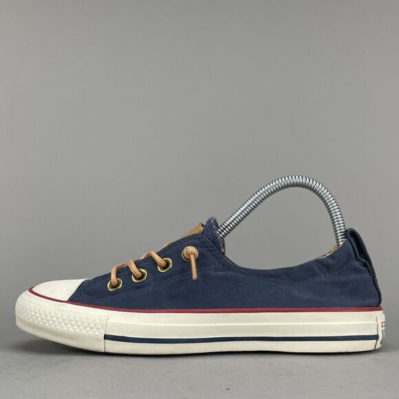 Converse All Star Shoreline Women's Size 7 Slip On Casual Shoes Sneaker Navy EUC - Picture 5 of 10